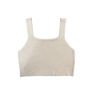SHEIN Curve Ribbed Tank
